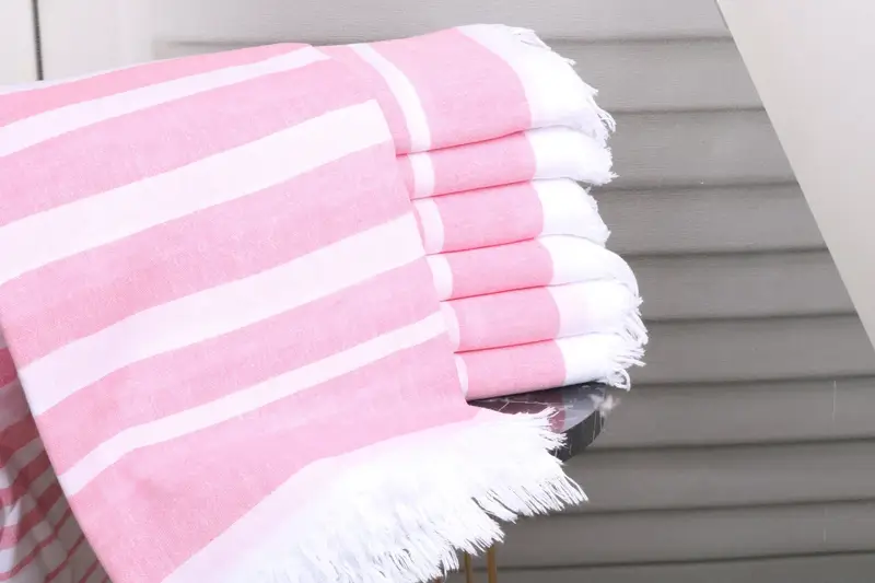 Bachelor Gifts Pink Cotton Towel Gift Him Custom Beach 40x63 Inches