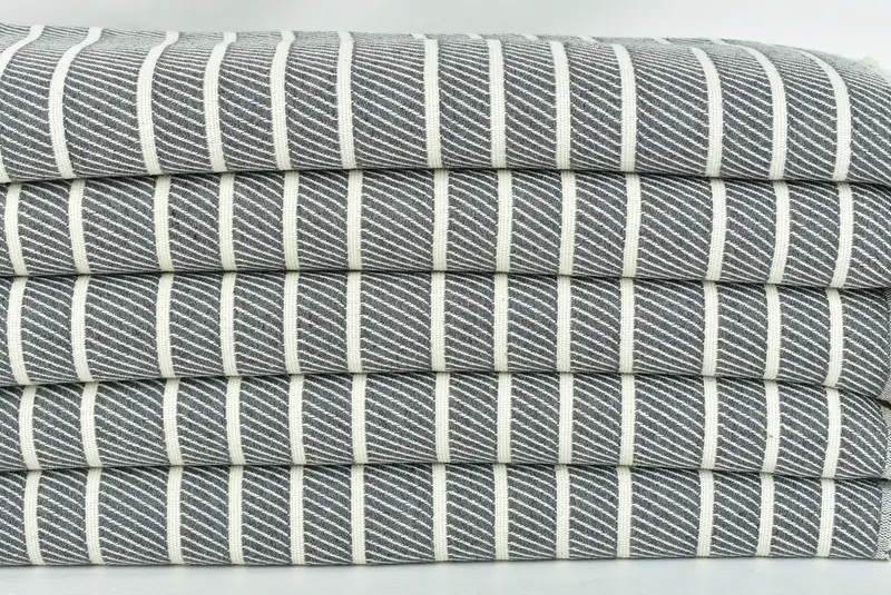 Monogram Turkish Towel, Bachelor Gifts, Gift For Coworker, Girls Weekend Getaways Gifts, 70x40 Bamboo Herringbone Towel, Absorbent Turkish towel - 2