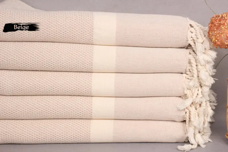 Valentines Day Gift, Organic Cotton Beach Towel, 36x71 Inches