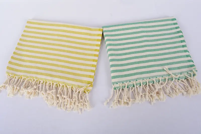 Turkish Tea Towel, Monogrammed Turkish Towel, Personalized Hand Towel, Bridesmaid Towel, 40x24 Cotton Striped Towel, Bride Gift, Custom Hand Towel - 7