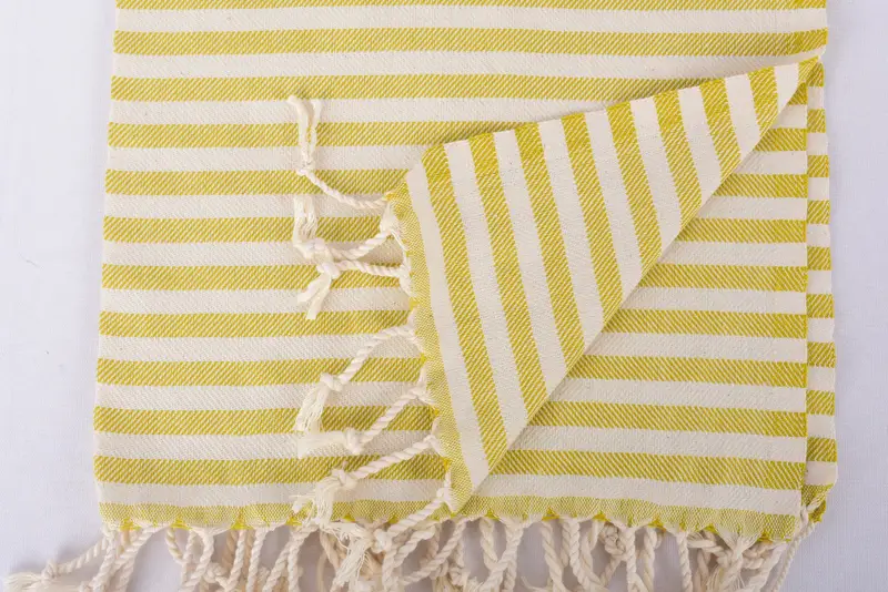Turkish Tea Towel, Monogrammed Turkish Towel, Personalized Hand Towel, Bridesmaid Towel, 40x24 Cotton Striped Towel, Bride Gift, Custom Hand Towel - 6