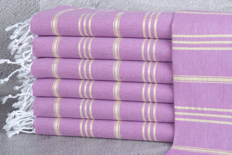 Personalized Hand Towel, Turkish Towel Hand Towel, Gift Towel, Spa Towel, 40x24 Cotton Striped Towel, Gift For Him, Turkish Tea Towel, Holiday Towel - 1
