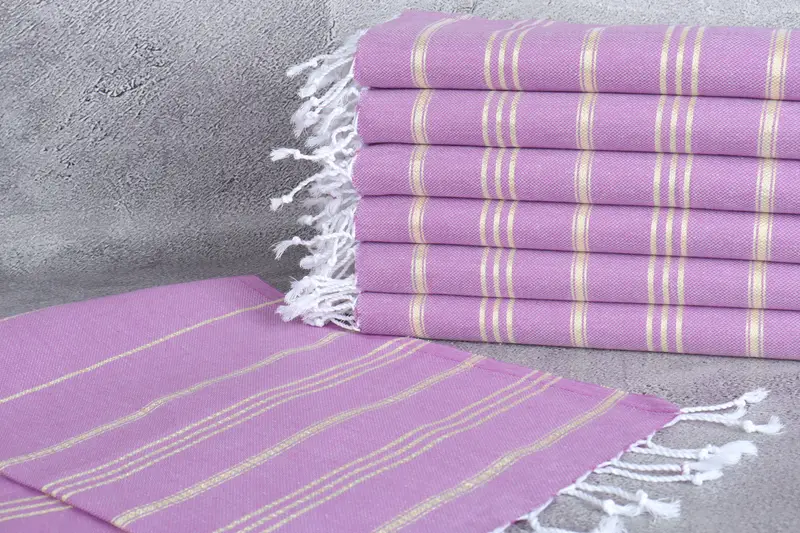Personalized Hand Towel, Turkish Towel Hand Towel, Gift Towel, Spa Towel, 40x24 Cotton Striped Towel, Gift For Him, Turkish Tea Towel, Holiday Towel - 2