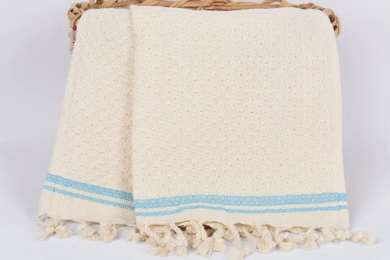 Personalized Gift, Bridesmaid Gifts, Custom Hand Towel, Christmas Favors, Custom Turkish Towel, Wedding Anniversary Gift, 38x18 Cotton Striped Towel - 5