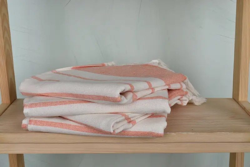 Bathroom Towels, Monogram Kitchen Towel, Turkish Tea Towel, Gift For Mom, Custom Turkish Towel, 36x18 Cotton Striped Towel, Housewarming Gift - 7