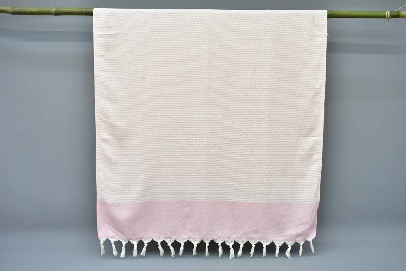 Large Turkish Towel, Peshtemal beach towel with unique design, Personalized Towel, 70x36 Cotton Diamond Towel, Travel towel, Engagement Gift - 8
