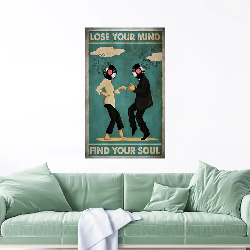 Modern Printed Glass: Dancing Couple Dance Theme Elegance