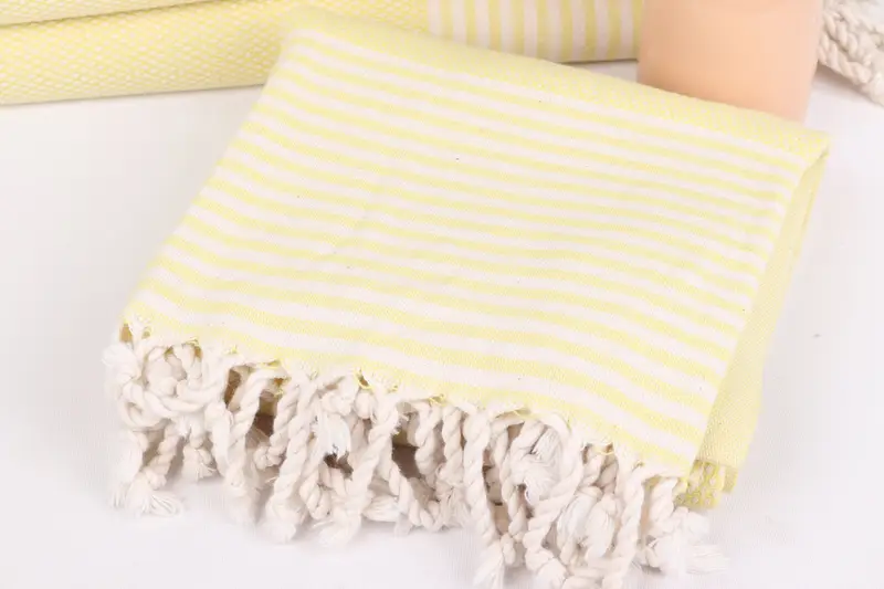 68x32 Cotton Striped Towel, Birthday Gift, Absorbent Turkish towel, Quick-dry towel, Gift For Him, Customized Turkish Towel, Custom Name Towel - 5