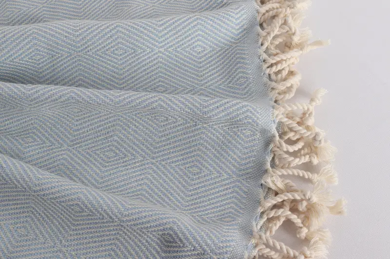 Bridesmaid Gift Towel, Xmas Gifts, Personalized Towel, Gym Towel, Turkish Bath Towel USA, Peshtemal Towel, Guest Towel, 74x40 Cotton Diamond Towel - 8