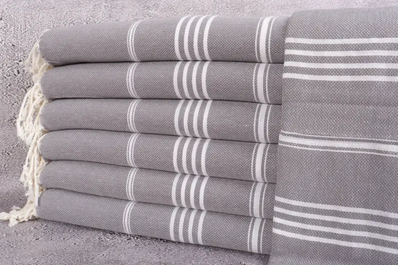 Luxury towel, Gift Boxes Towel, Bridesmaid Towel, Organic Towel, 70x40 Cotton Striped Towel, Custom Beach Towel, Turkish hand towel, Spa Gift Towel - 1