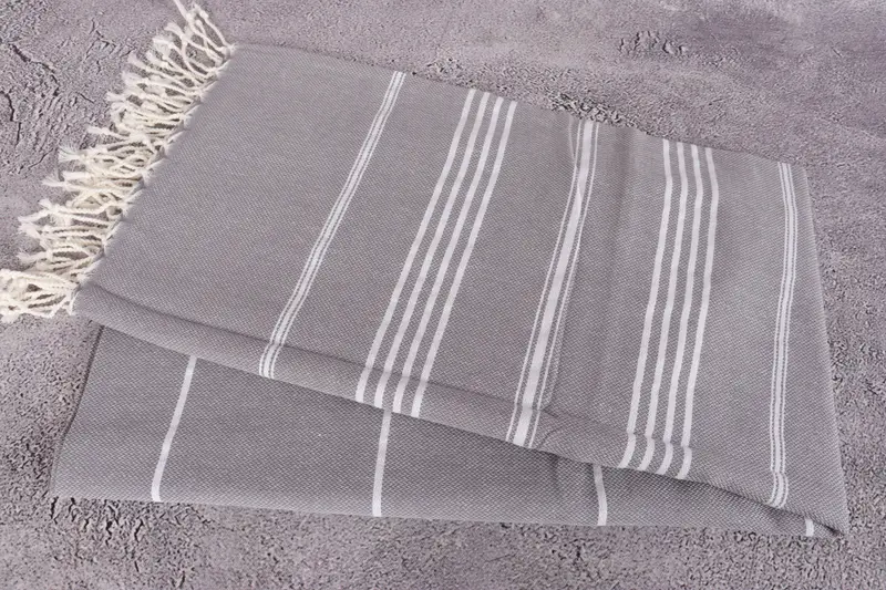 Luxury towel, Gift Boxes Towel, Bridesmaid Towel, Organic Towel, 70x40 Cotton Striped Towel, Custom Beach Towel, Turkish hand towel, Spa Gift Towel - 6