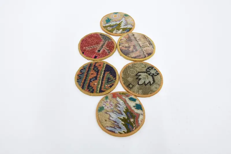 Montaña rusa Kilim roja y bronce, montaña rusa de alfombras turcas únicas