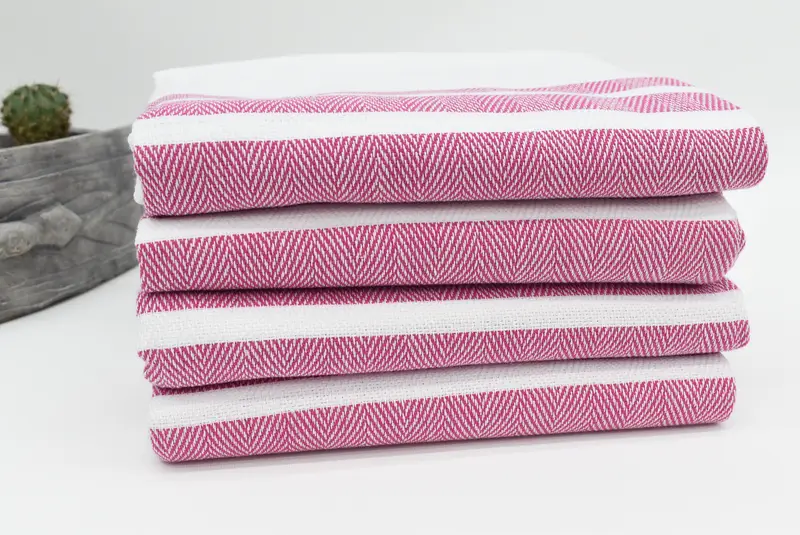 Luxury Beach Towel, Handmade Gift, Personalized Gift For Him, 70x40 Cotton Herringbone Towel, Towel With Name, Turkish bath towel, Beach Towel Bulk - 7