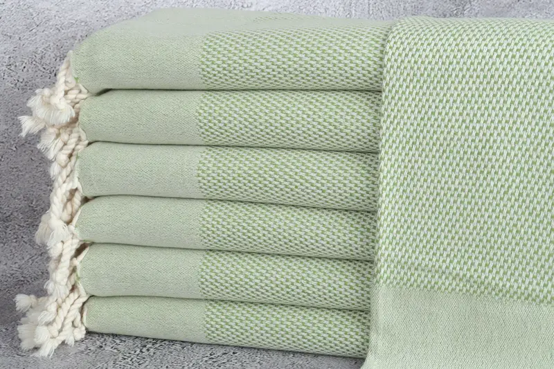 Personalized Gifts, Monogrammed Hand Towel, Monogram Kitchen Towel, Personalized Wedding Gift For Couple, Summer Gift, 44x24 Cotton Polka Dot Towel - 1