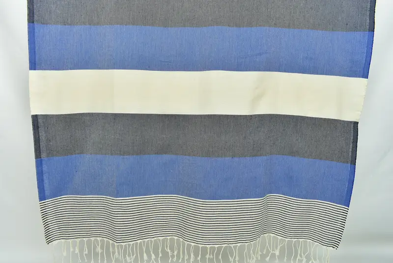 Pamuklu havlu, monogram havlu, 68x40 pamuklu çizgili havlu, tatil havlu, hediye kutuları havlu, plaj düğün iyiliği, onun için hediye, Türk havlu plajı - 8