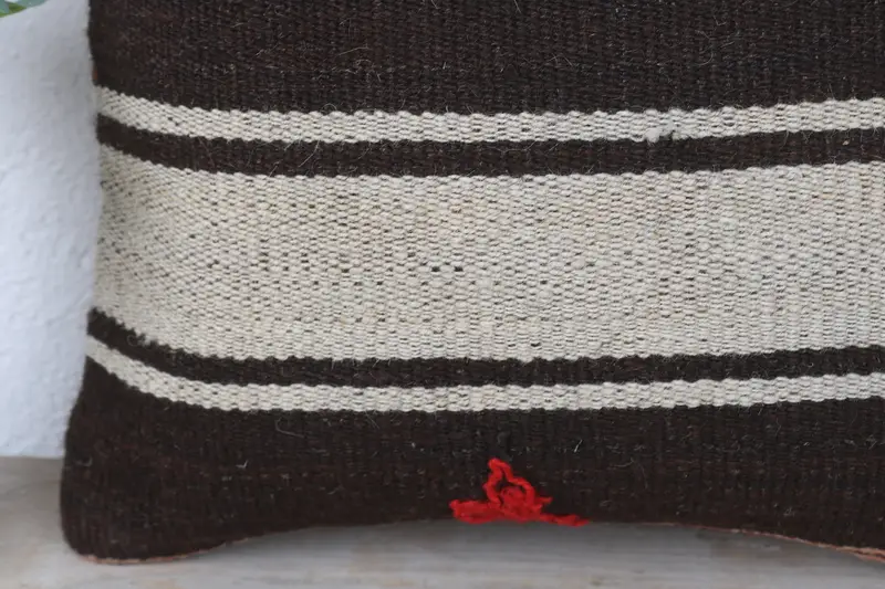 Pillow Cover, 12x12 White Cushion Cover, Pillow for Sofa, Turkish Kilim Pillow, Bench Cushion, Turkish Bench Pillow, Pillow for Couch - 3