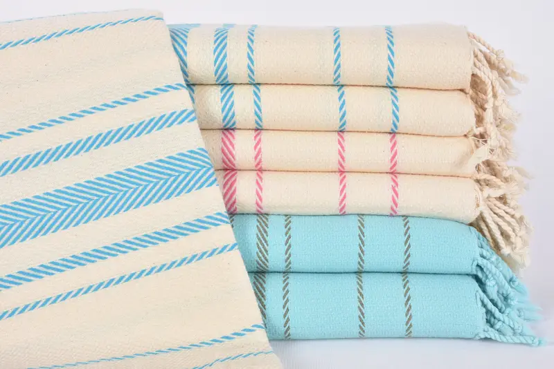 Wedding Gift For Bride, 70x40 Cotton Striped Towel, Bridal Shower Gift, Beach Towel Gift, Bachelorette Party Gifts, Quick-Dry Beach Towel