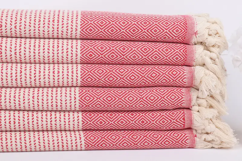 Monogram Turkish Towel, Organic Turkish towel, Beach Towel Personalized, Wedding Shower Gift, Bridal Shower Gift, 70x36 Cotton Diamond Towel - 3