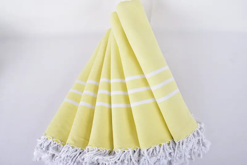 Yoga Towel, Bridal Shower Favors, Bachelor Party Favors, Beach Towel Bulk, Bachelorette Favors Beach, Turkish Towel USA, 70x40 Cotton Striped Towel - 4