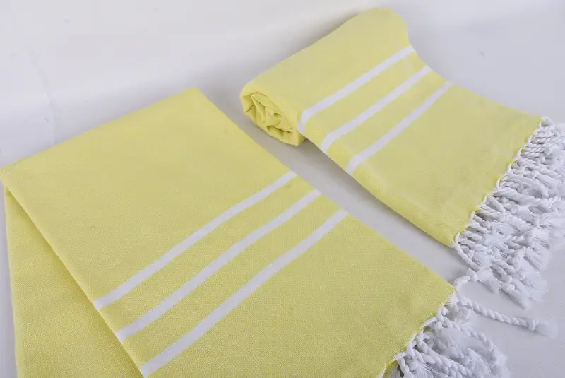 Yoga Towel, Bridal Shower Favors, Bachelor Party Favors, Beach Towel Bulk, Bachelorette Favors Beach, Turkish Towel USA, 70x40 Cotton Striped Towel - 7