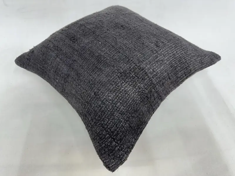 16x16 Gray Cushion Cover, Colorful Cushion, Oriental Pillow Cover, Throw Kilim Pillow, Handmade Kilim Cushion, Pillow Case, Interior Designer Pillow - 6