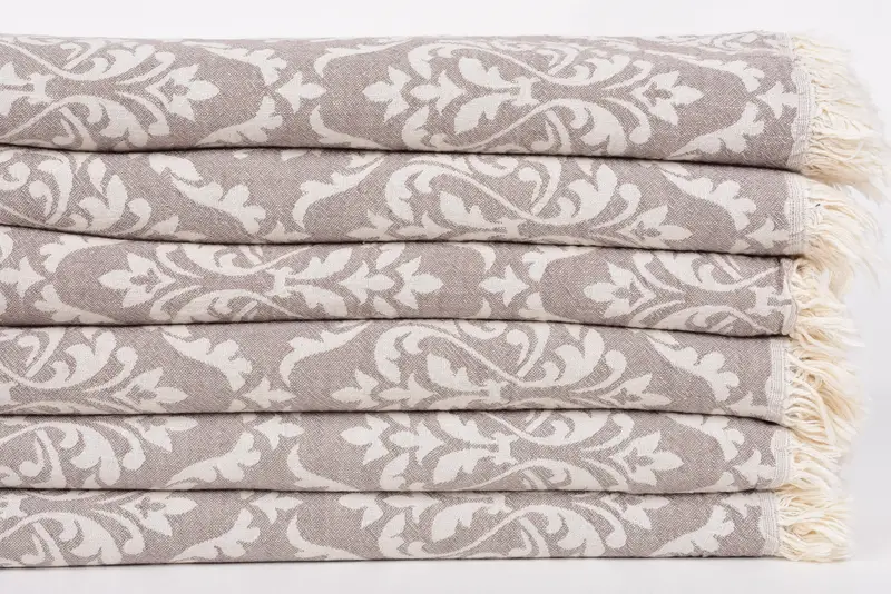 Custom Wedding Gift, Gift Towel, 68x36 Cotton Baroque Towel, Eco-Friendly Turkish Towel, Spa Towel, Organic Turkish towel, Bachelorette Party Gift - 4