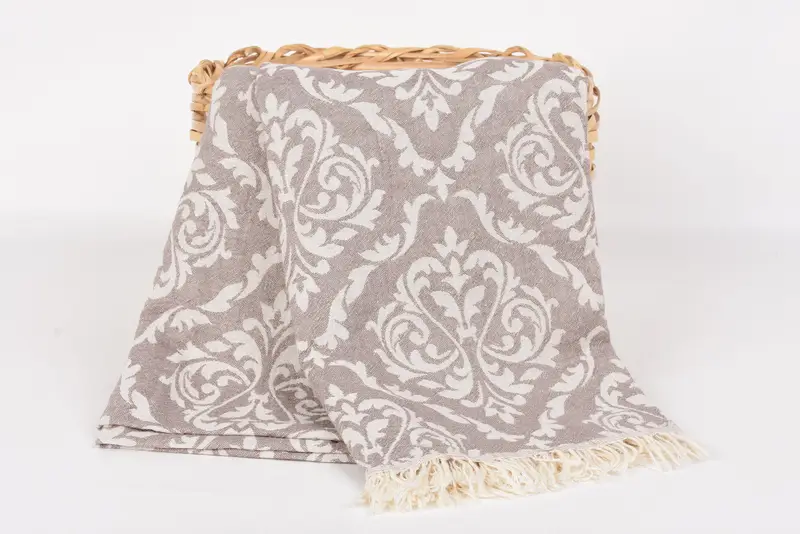 Custom Wedding Gift, Gift Towel, 68x36 Cotton Baroque Towel, Eco-Friendly Turkish Towel, Spa Towel, Organic Turkish towel, Bachelorette Party Gift - 6