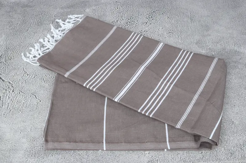 Wedding Day Gift For Bride, Turkish Towel Beach, Wedding Gift, Beach Size Towel, Personalized Towel, 70x40 Cotton Striped Towel, Luxury Beach Towel - 6