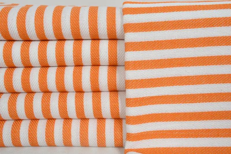 Valentines Gift, Bath towel, Lightweight Turkish towel for beach, 70x40 Cotton Striped Towel, Bachelorette Party Favors, Personalized Towel - 1
