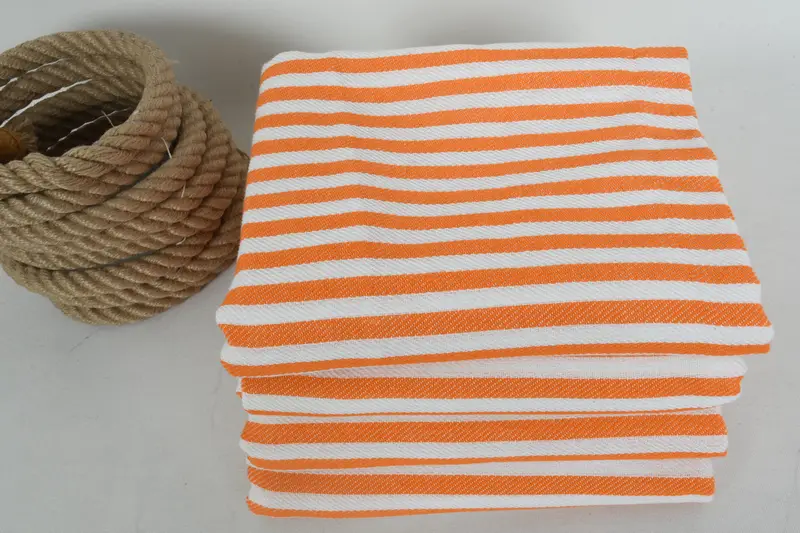 Valentines Gift, Bath towel, Lightweight Turkish towel for beach, 70x40 Cotton Striped Towel, Bachelorette Party Favors, Personalized Towel - 5