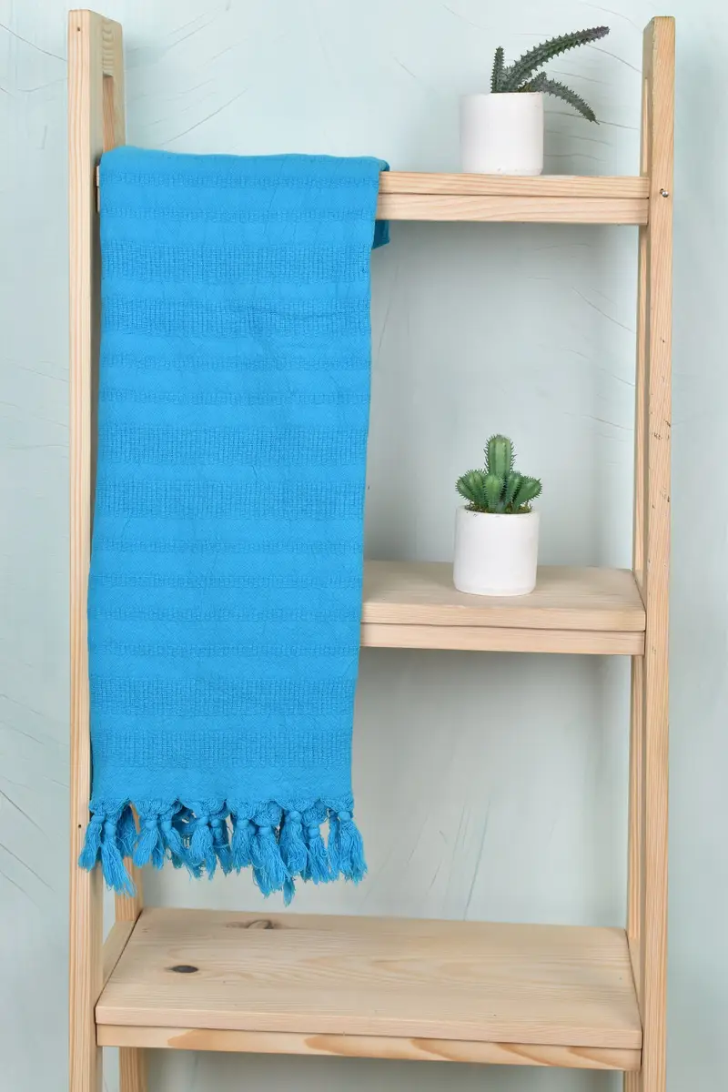 68x36 Cotton Stonewashed Striped Towel, Beach towel, Best Wedding Gift, Valentines Day Gift Idea, Personalized Gift, Decorative Towel, Organic towel - 8