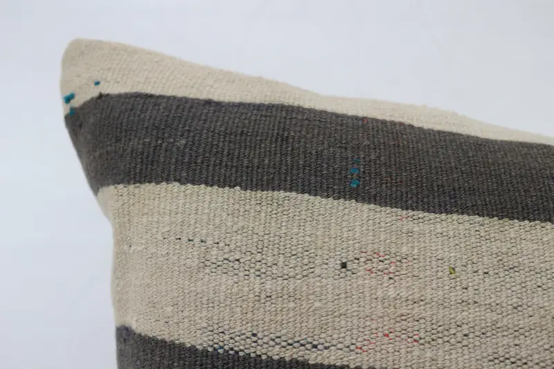 Turkish Kilim Pillow, Lounge Throw Pillow, Chair Pillow Cover, Kilim Pillow, Pillow, Ethnic Pillow, Throw Kilim Pillow, 32x32 Beige Cushion Cover - 2