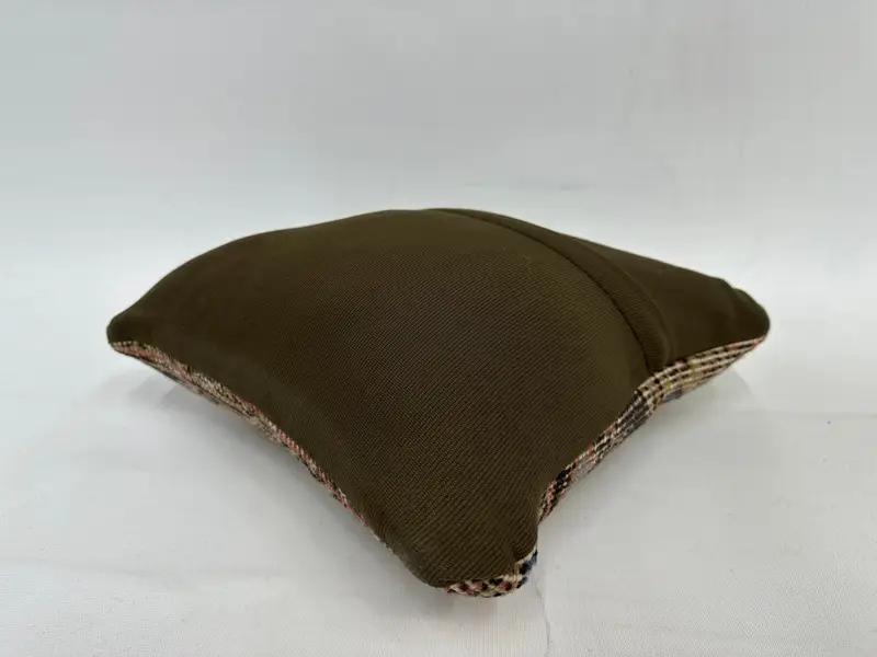 Personalized Gift Pillow Cushion Case, Gift Pillow, Pillow Sham, Office Chair Cushion, 12x12 Blue Pillow Sham, Kilim Cushion Sham, Pillow for Sofa - 7