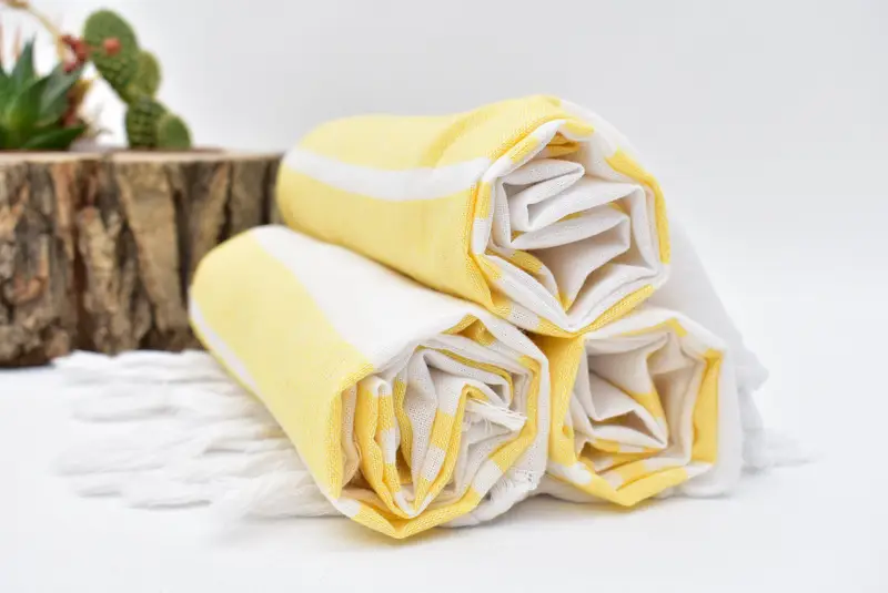 Bachelor Gifts, Monogram Kitchen Towel, Guest Towel, Kitchen Towel, Embroidery Towel, 40x20 Cotton Striped Towel, Wedding Gift, Bridesmaid Towel - 6