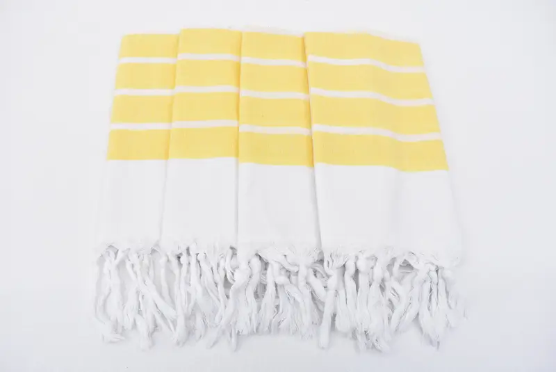 Bachelor Gifts, Monogram Kitchen Towel, Guest Towel, Kitchen Towel, Embroidery Towel, 40x20 Cotton Striped Towel, Wedding Gift, Bridesmaid Towel - 3