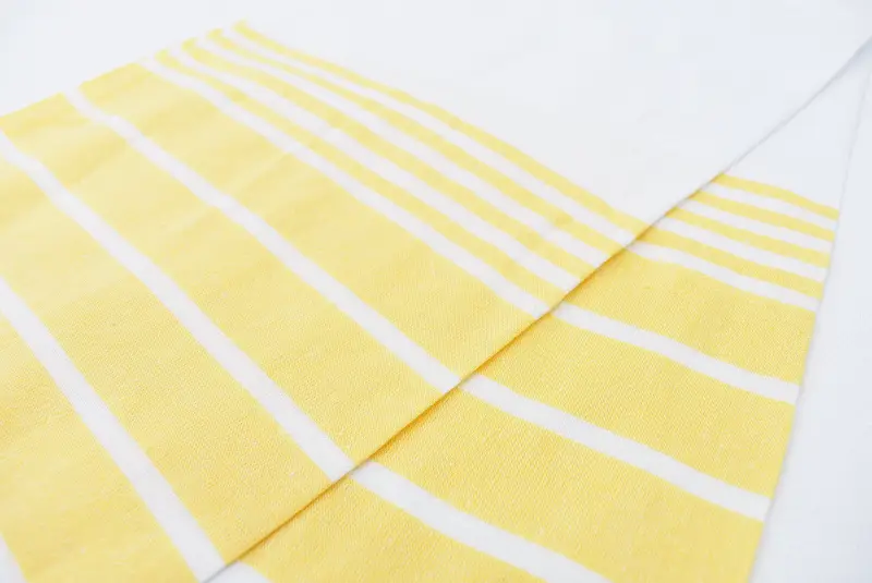 Bachelor Gifts, Monogram Kitchen Towel, Guest Towel, Kitchen Towel, Embroidery Towel, 40x20 Cotton Striped Towel, Wedding Gift, Bridesmaid Towel - 8