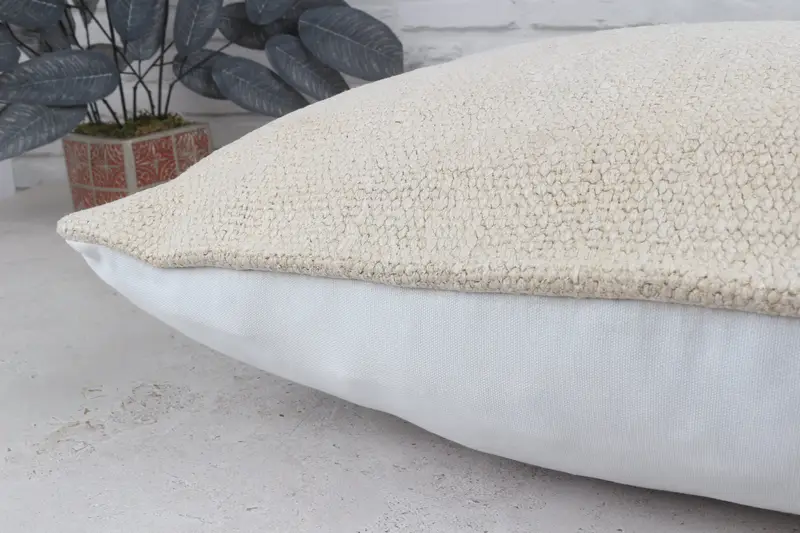 Boho Pillow Sham Cover, 22x22 White Pillow Cover, Throw Kilim Pillow, Pillow, Square Throw Pillow Case, Vintage Kilim Pillow, Knitted Pillow Sham - 8