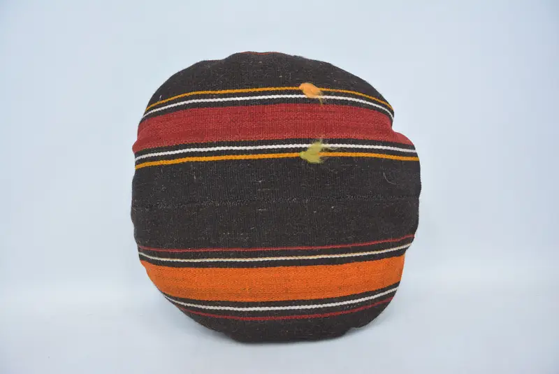 Outdoor Throw Cushion Case, Pillow for Couch, 20x20 Brown Pillow, Luxury Pillow Cover, Ethnical Kilim Rug Pillow, Kilim Pillow Cover, Pillow Case - 1