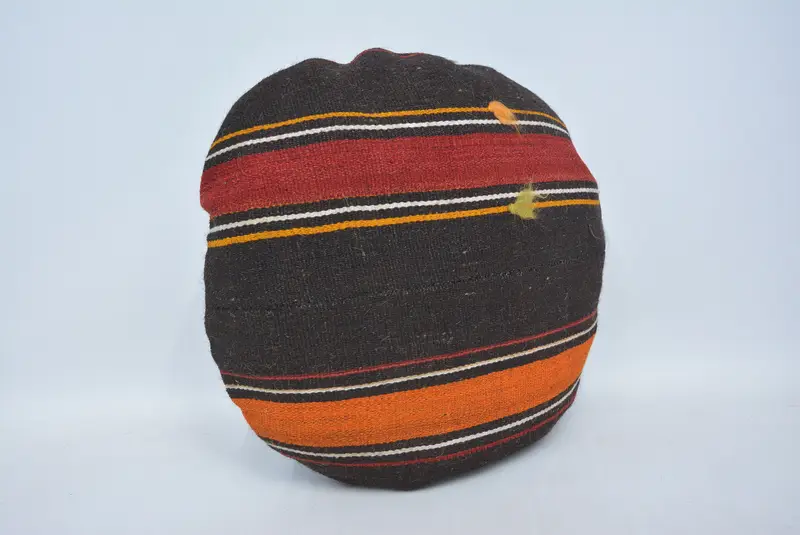 Outdoor Throw Cushion Case, Pillow for Couch, 20x20 Brown Pillow, Luxury Pillow Cover, Ethnical Kilim Rug Pillow, Kilim Pillow Cover, Pillow Case - 3