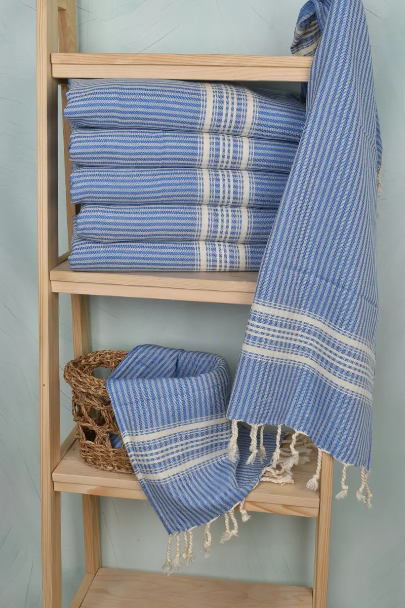 Bachelor Bachelorette Party Favors, 40x18 Cotton Striped Towel, Monogrammed Hand Towel, Spa Towel, Bulk Order Towel, Wedding Gift, Custom Hand Towel - 3