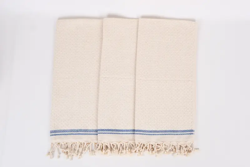 Best Friend Gift, Embroidery Towel, Monogram Kitchen Towel, Turkish Towel Hand Towel, Custom Gift, 38x18 Cotton Striped Towel, Personalized Gift - 7