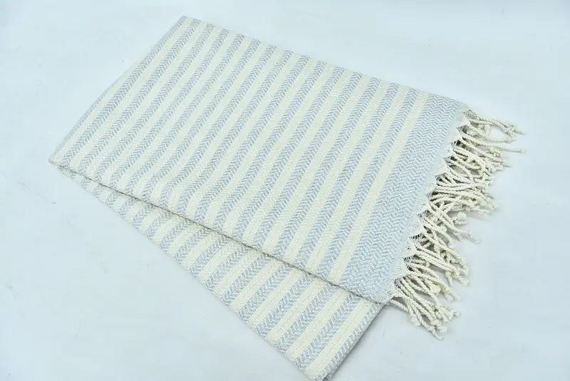 バレンタインデーギフトのアイデア、新築祭のギフト、カンクンバチェロレットパーティーギフトのアイデア、70x40コットンシェブロンタオル、大きなトルコのタオル、花嫁介添人ギフト - 5
