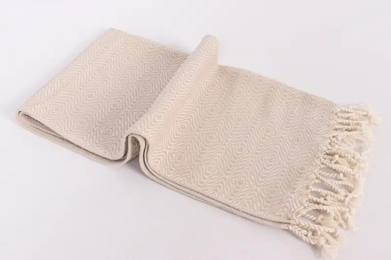 Bathroom Towel, Monogrammed Hand Towel, 36x18 Cotton Zigzag Diamond Towel, Best Friend Wedding Gift, Turkish Towel Hand Towel, Turkish Hand Towel - 6