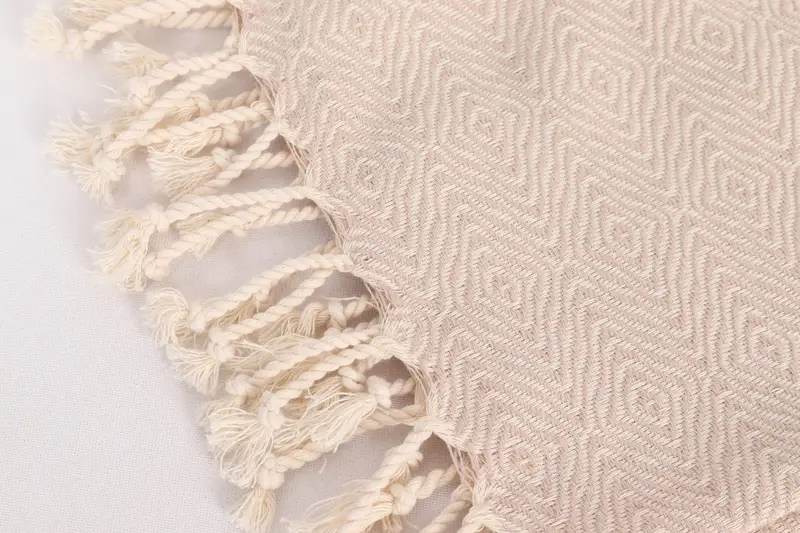 Bathroom Towel, Monogrammed Hand Towel, 36x18 Cotton Zigzag Diamond Towel, Best Friend Wedding Gift, Turkish Towel Hand Towel, Turkish Hand Towel - 7