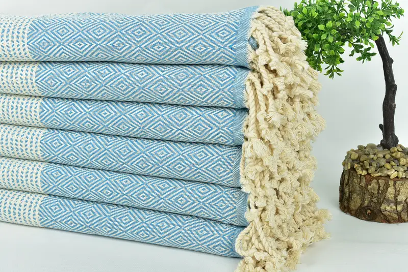 Beach Theme Wedding Gift, Unique Gift, Quick-dry peshtemal, Bridesmaid Gift Towel, Gift For Him, Custom Beach Towels, Turkish Towel Beach Towel - 3