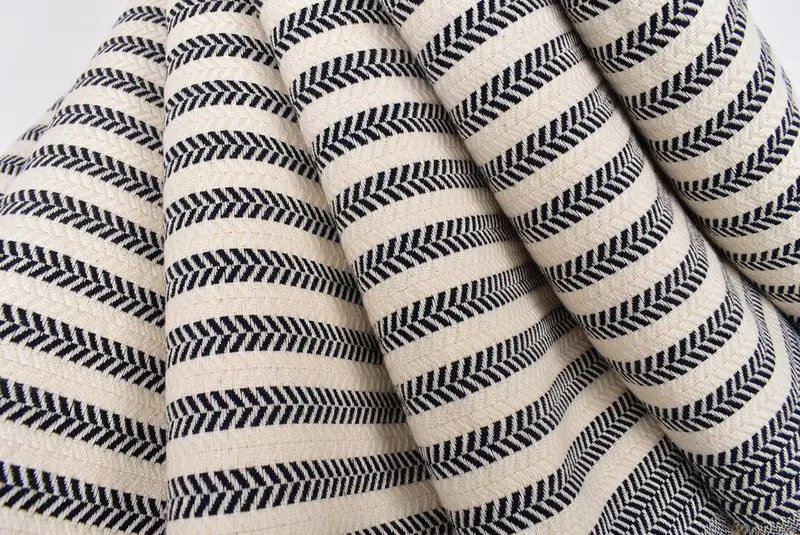 Personalized Kitchen Towel, Mother Of The Groom Gift, 40x18 Cotton Chevron Towel, Wedding Gift, Wedding Gift Kitchen Towel, Monogrammed Hand Towel - 5