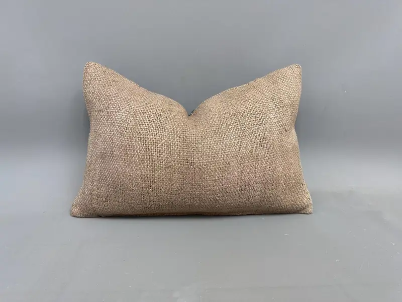 Handgewebter Kelim-Kissenbezug, 16 x 24 südwestliches Wurfkissen