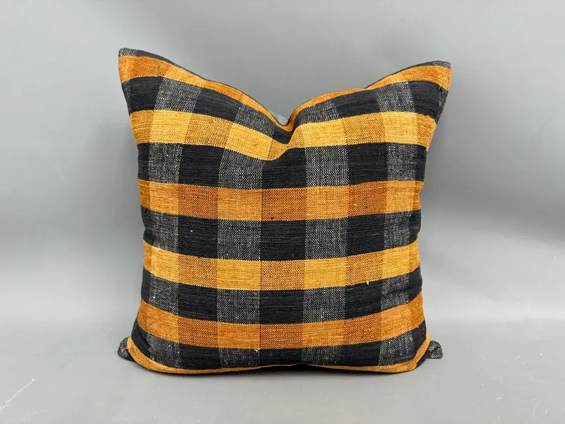 20x20 Brown Pillow Cover, Vintage Throw Pillow Case, Cushion, Vintage Kilim Throw Pillow, Antique Pillows, Boho Pillow, Wholesale Pillow - 1