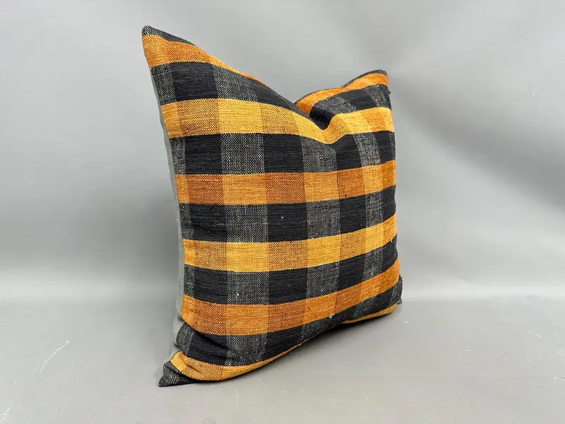 20x20 Brown Pillow Cover, Vintage Throw Pillow Case, Cushion, Vintage Kilim Throw Pillow, Antique Pillows, Boho Pillow, Wholesale Pillow - 2