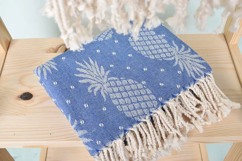 Housewarming Gift, Birthday Gift, Bachelorette Party Gift, 80x40 Cotton Pineapple Design Towel, Towel With Name, Bridesmaid Gift Towel, Travel towel - 6
